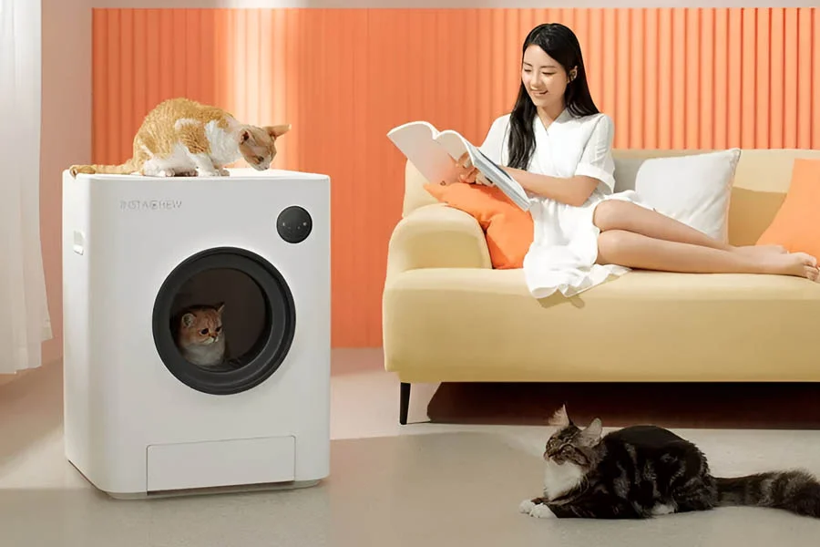 odorless cat litter box