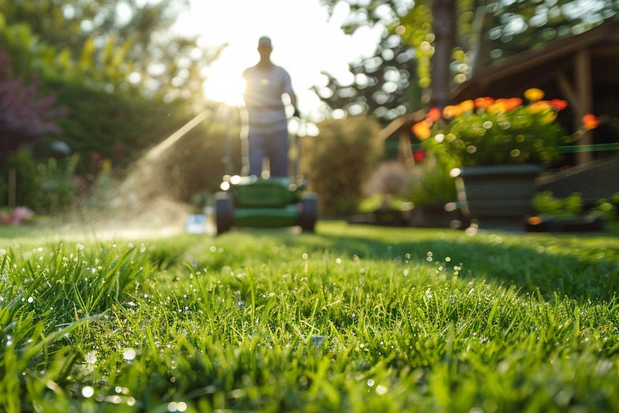 eco self propelled lawn mower