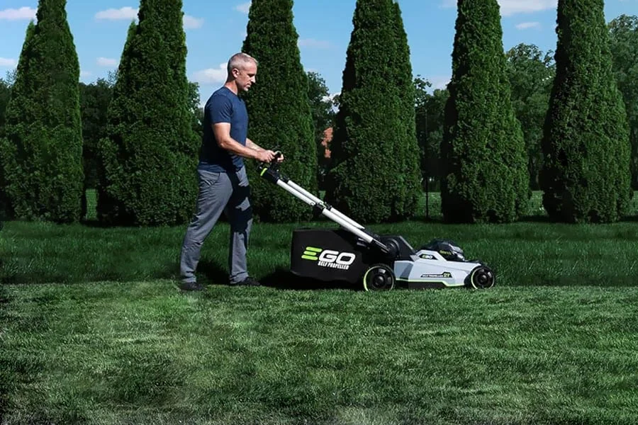 eco self propelled lawn mower